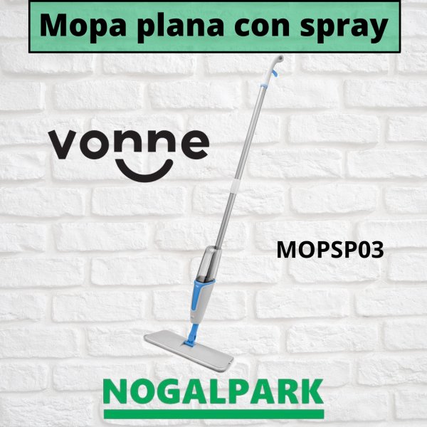 Mopa plana con spray