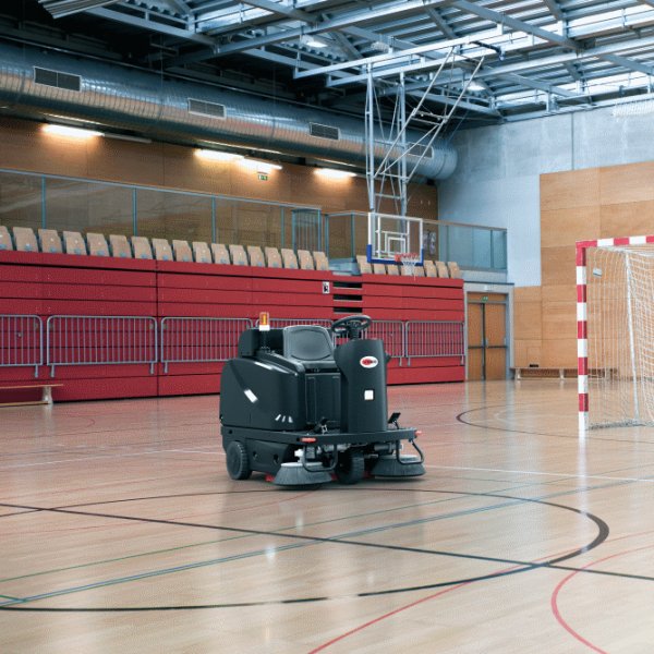 ROS1300 ride on sweeper 28 School cort ps FrontendVeryLarge JNJNJNJ